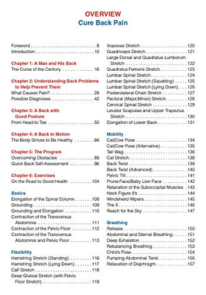 Cure Back Pain: 80 Personalized Easy Exercises For Spinal Training To Improve Posture, Eliminate Tension And Reduce Stress