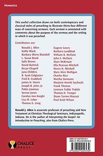 Patterns of Preaching: A Sermon Sampler,Used