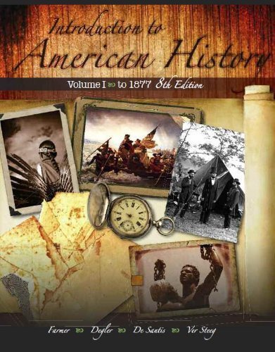 Introduction to American History (2 Volumes),Used