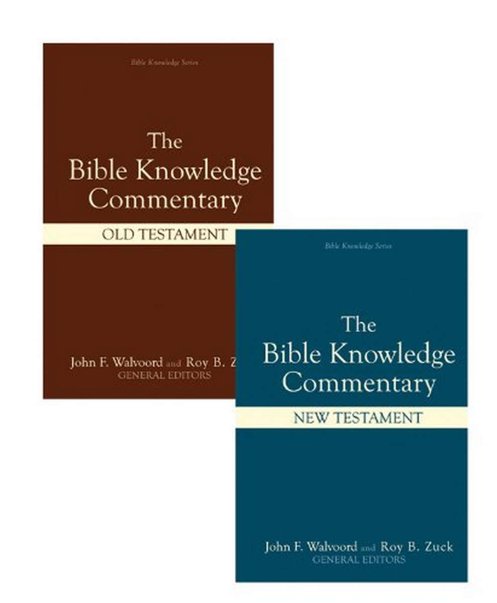 Bible Knowledge Commentary (2 Volume Set),Used