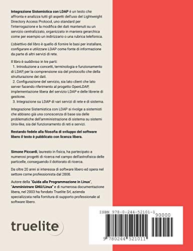 Integrazione Sistemistica con LDAP (Italian Edition),Used