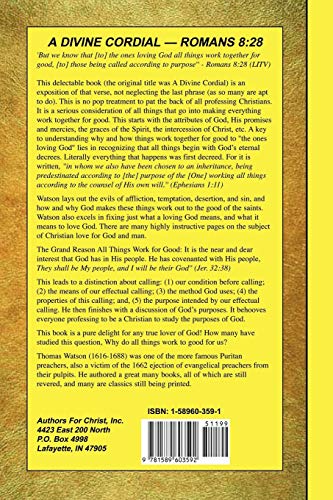 A Divine Cordial  Romans 8:28,Used