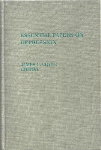 Essential Papers On Depression,Used