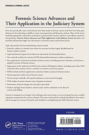 Forensic Science Advances and Their Application in the Judiciary System,Used