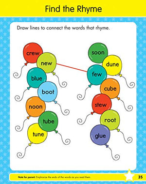 The Summer Before First Grade Workbook School Bridging Kindergarten to First Grade Ages 6  7: 75+ Activities, Phonics, Spelling,New
