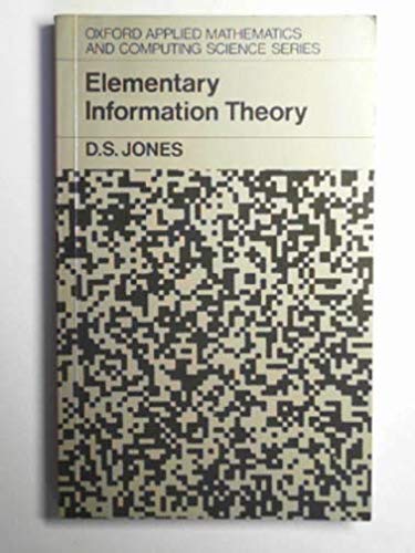 Elementary Information Theory (Oxford Applied Mathematics and Computing Science Series),Used