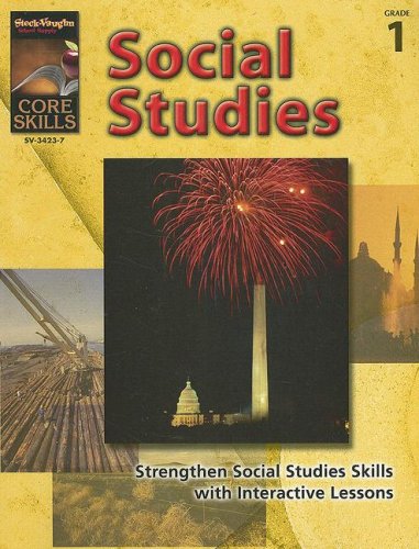 Core Skills: Social Studies Grade 1 (Steckvaughn Core Skills),Used