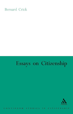 Essays on Citizenship (Continuum Collection),Used