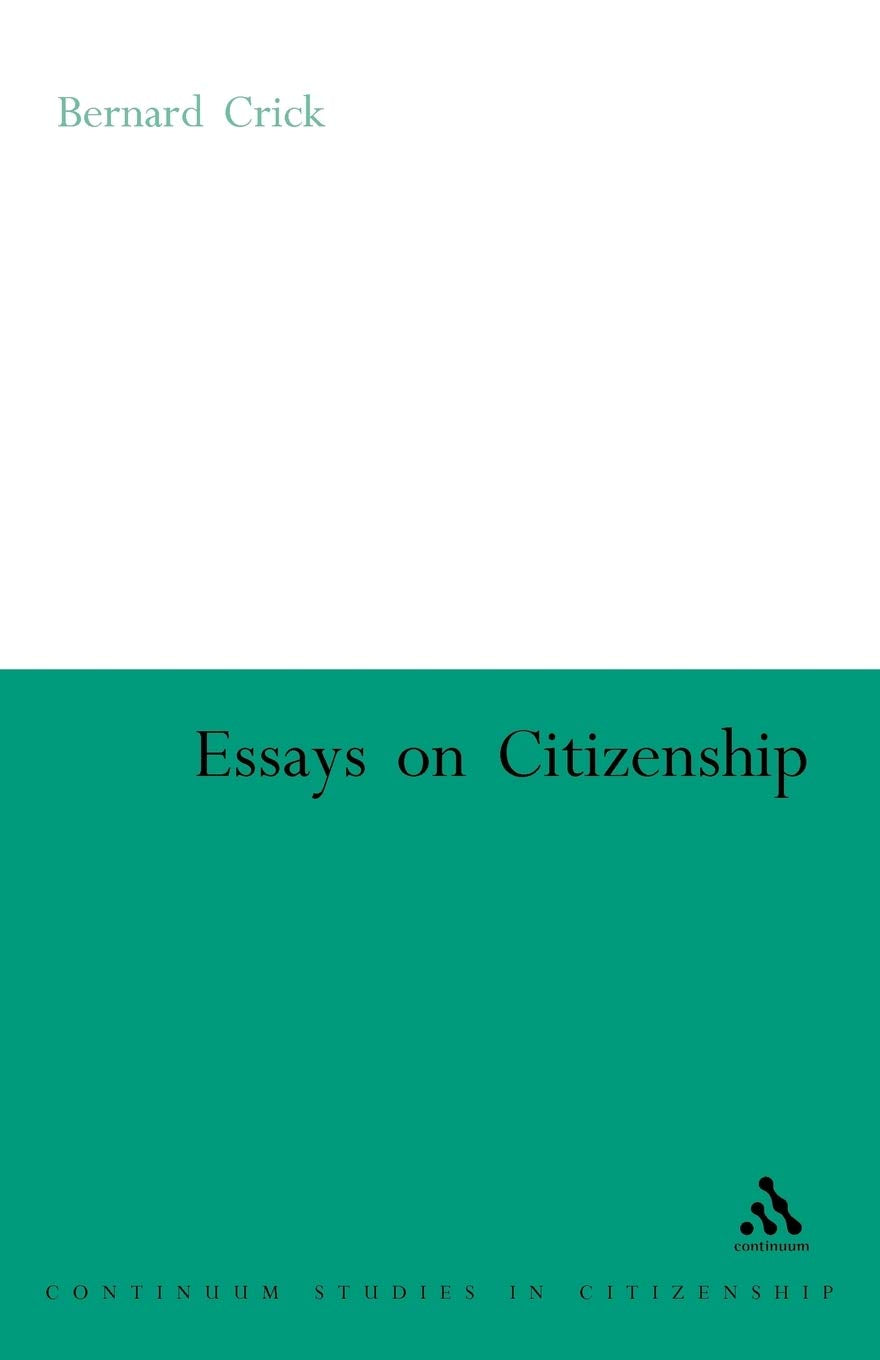 Essays on Citizenship (Continuum Collection),Used