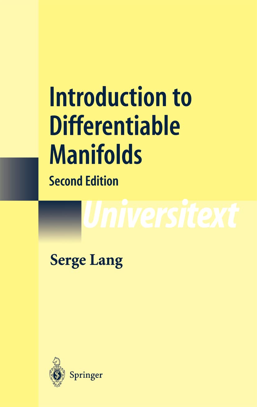 Introduction to Differentiable Manifolds (Universitext),Used