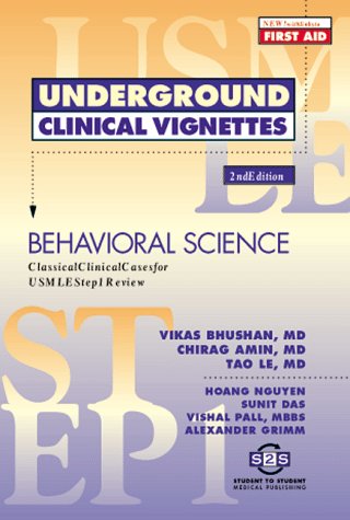 Underground Clinical Vignettes  Behavioral Science,Used