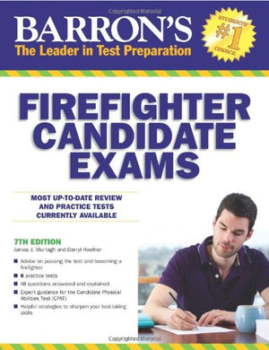 Barron's Firefighter Candidate Exams (Barron's Firefighter Exams),Used