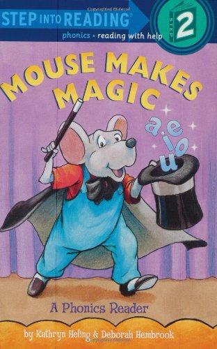 Mouse Makes Magic: Phonics Reader (StepIntoReading, Step 2),Used