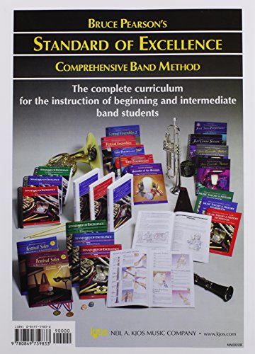 W23XR  Standard of Excellence Book 3 Eb Baritone Saxophone (Comprehensive Band Method),New