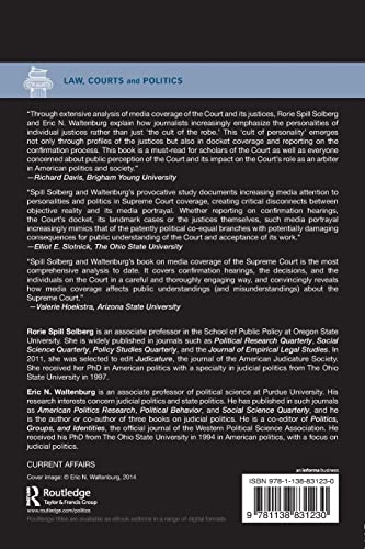 The Media, the Court, and the Misrepresentation: The New Myth of the Court (Law, Courts and Politics),Used