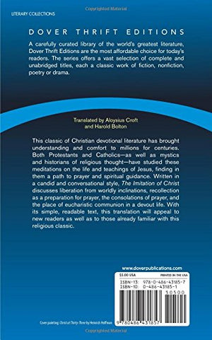 The Imitation of Christ (Dover Thrift Editions),Used