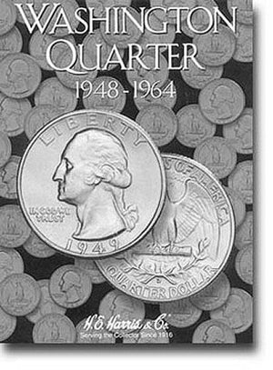 Washington Quarters Folder 19481964,Used