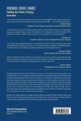 Renewable Energy Finance: Funding The Future Of Energy (Second Edition),Used