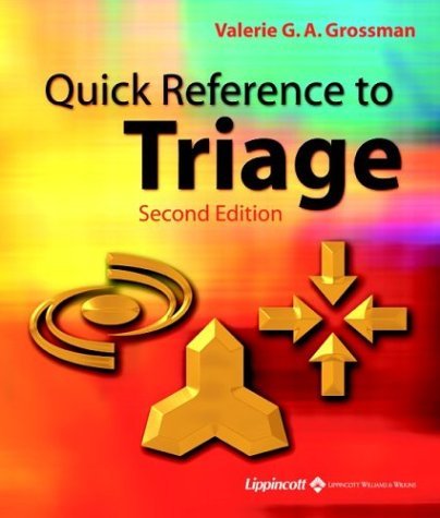 Quick Reference to Triage,Used