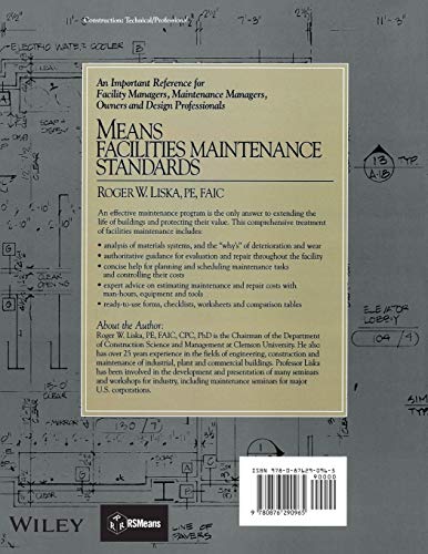 Means facilities Maintenance Standards,Used