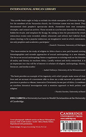 Text and Authority in the South African Nazaretha Church (The International African Library, Series Number 46),Used