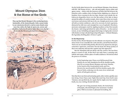 Greek Mythology: A Traveler's Guide from Mount Olympus to Troy,Used