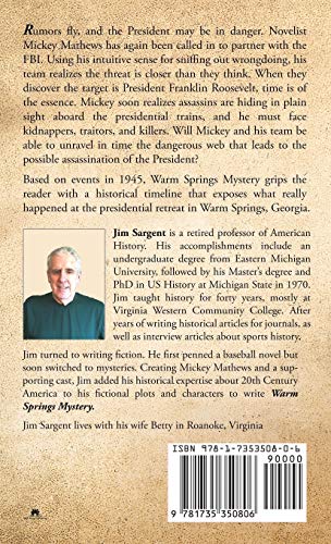 Warm Springs Mystery: A Mickey Matthews Mystery (Mickey Mathews Mystery),Used