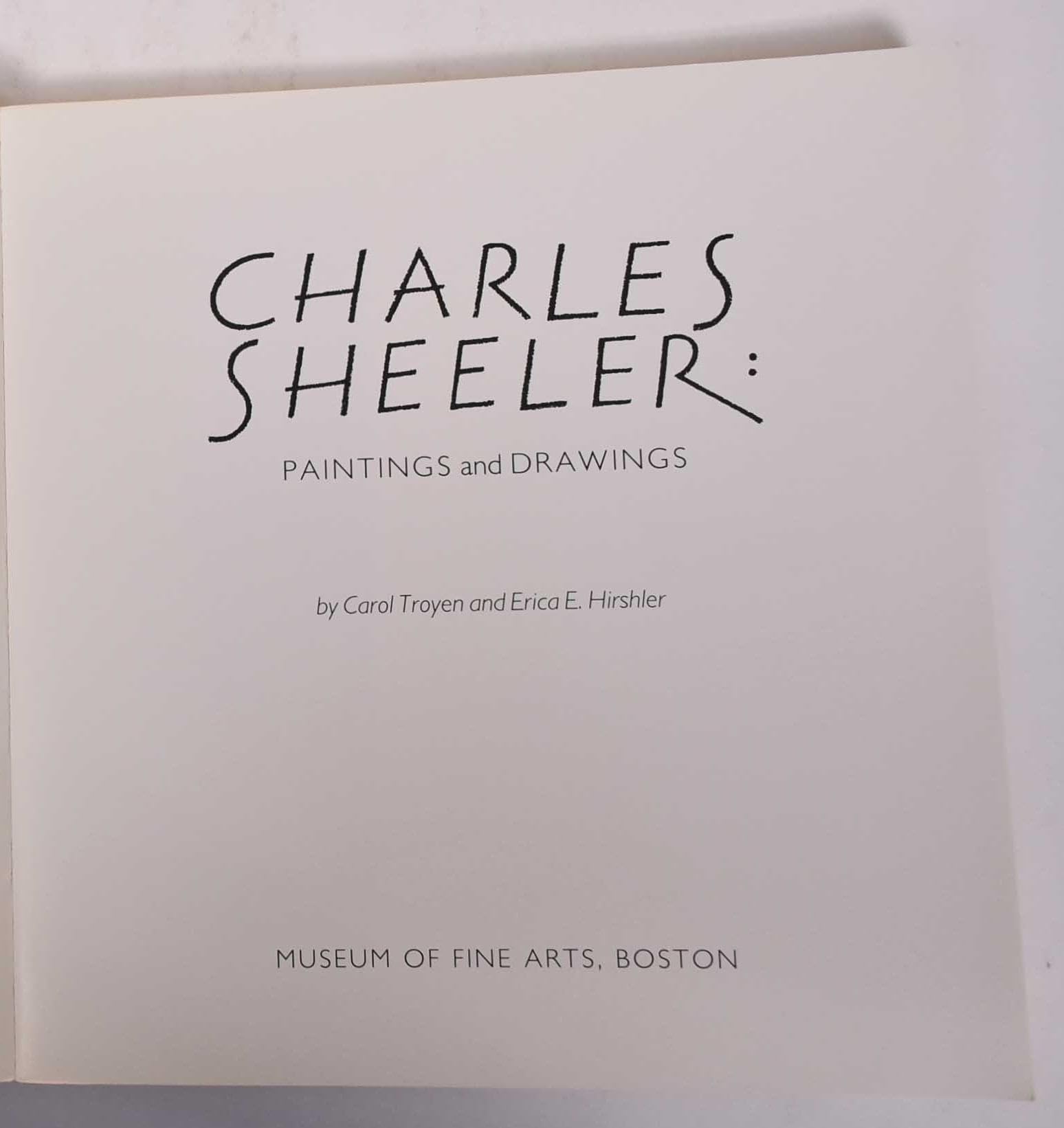 Charles Sheeler, paintings and drawings,Used
