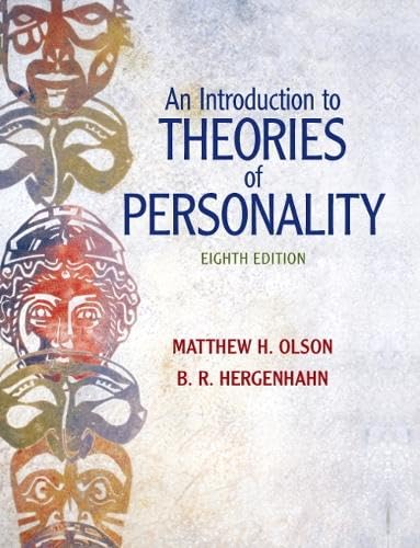 An Introduction to Theories of Personality, 8th Edition,New