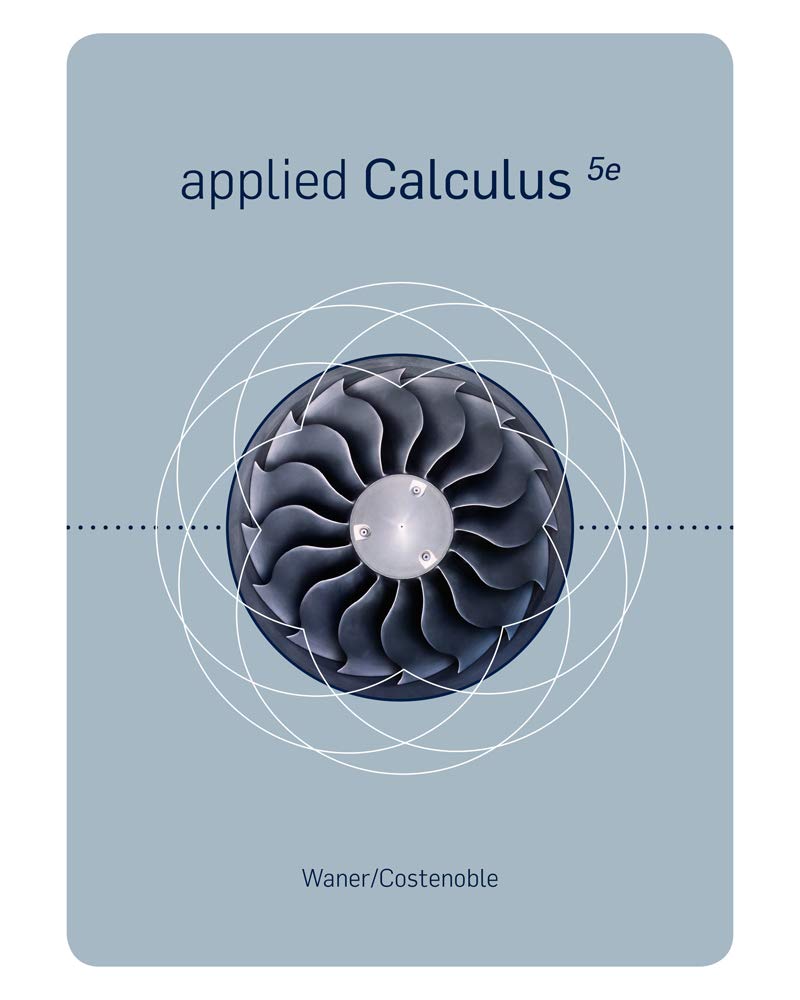 Applied Calculus (Available 2011 Titles Enhanced Web Assign),Used