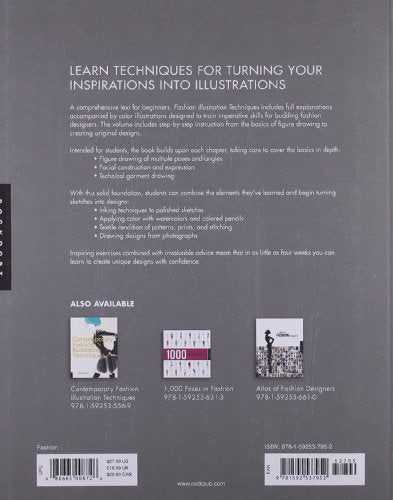 Fashion Illustration Techniques: A Super Reference Book for Beginners,Used