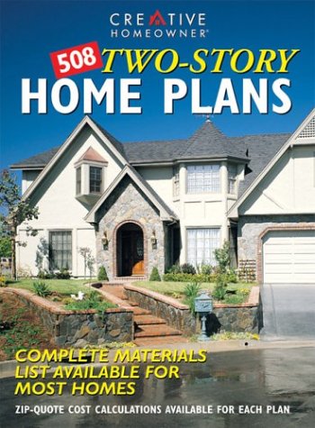 508 Twostory Home Plans: Complete Materials List Available For Most Homes,Used