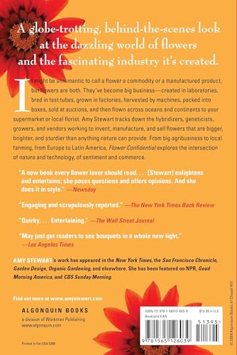 Flower Confidential: The Good, the Bad, and the Beautiful,Used