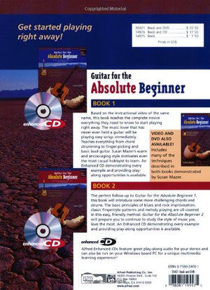 Guitar for the Absolute Beginner, Book 1 (Absolute Beginner Series, Bk 1),Used