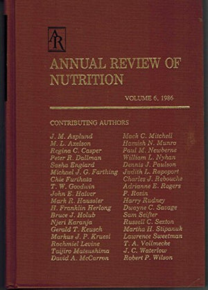 Annual Review of Nutrition/1986,Used
