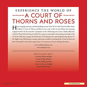 A Court Of Thorns And Roses Coloring Book