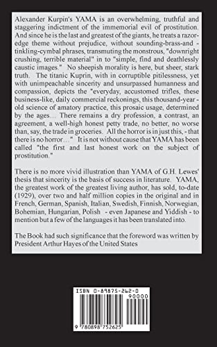 Yama: The Pit: A Novel of Prostitution,Used