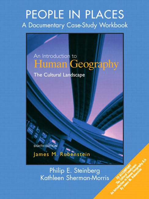 People in Places: A Documentary CaseStudy Workbook,Used