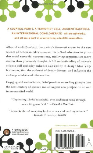Linked: How Everything Is Connected to Everything Else and What It Means for Business, Science, and Everyday Life,Used