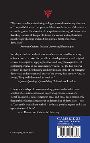 Tocqueville and the Frontiers of Democracy,Used
