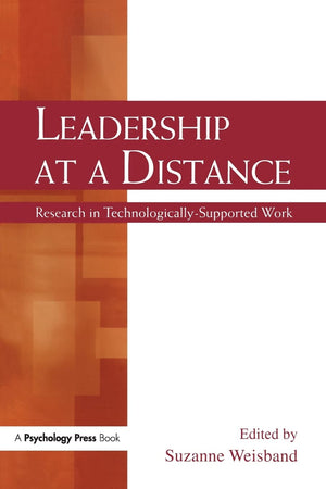 Leadership At A Distance: Research In Technologicallysupported Work,Used