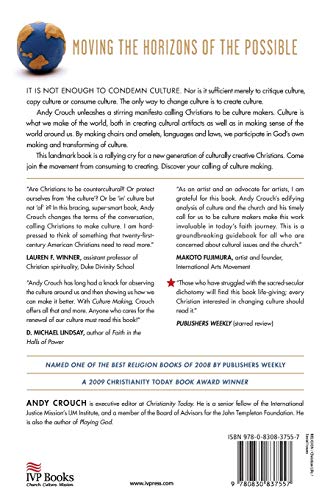Culture Making: Recovering Our Creative Calling,Used