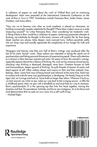 W.R. Bion: Between Past and Future,New