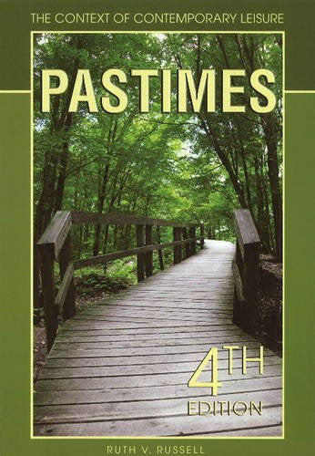 Pastimes: The Context Of Contemporary Leisure By Ruth V. Russell (20090722),Used