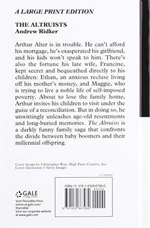 The Altruists (Thorndike Press Large Print Core),Used