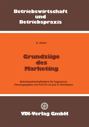 Grundzge des Marketing (VDIBuch) (German Edition),Used