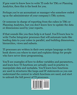 DIY TI Do It Yourself TI Processes for IBM TM1 and PA: How to Write Turbo Integrator Processes for IBM Cognos TM1 and Planning A,Used