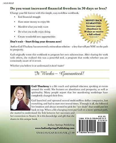 30 Days to Prosperity: A Workbook to Manifest Abundance,Used