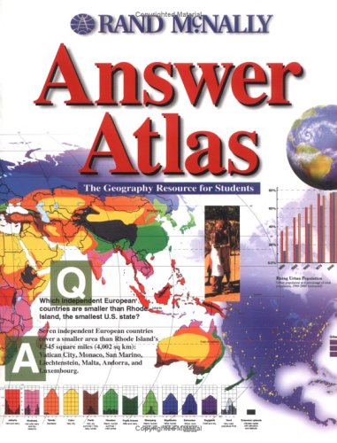 Rand McNally Answer Atlas: The Geography Resource for Students,Used