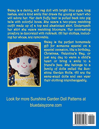 Daisy Doll Pattern: A Sunshine Garden Doll Pattern (Sunshine Garden Doll Patterns),Used